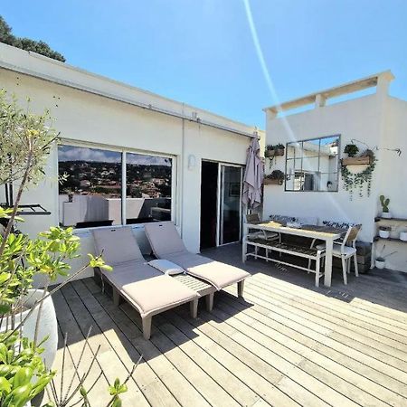 Le Rooftop - Hyper Centre - 5 Pers - Climatisation Apartman Cassis Kültér fotó